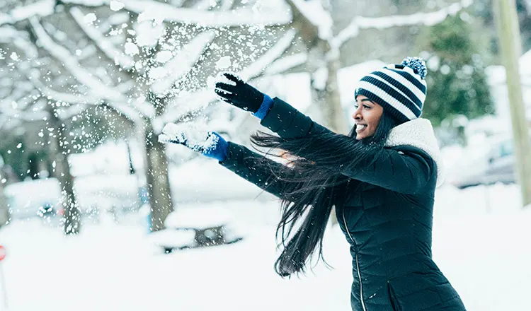 Snow play