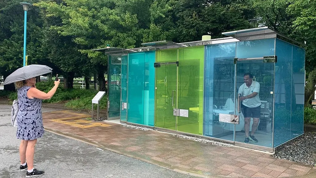 The Tomei Toilet, designed by Shigeru Ban