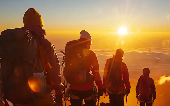 Mt. Fuji Summit & Sunrise: Private 2-Day Trekking