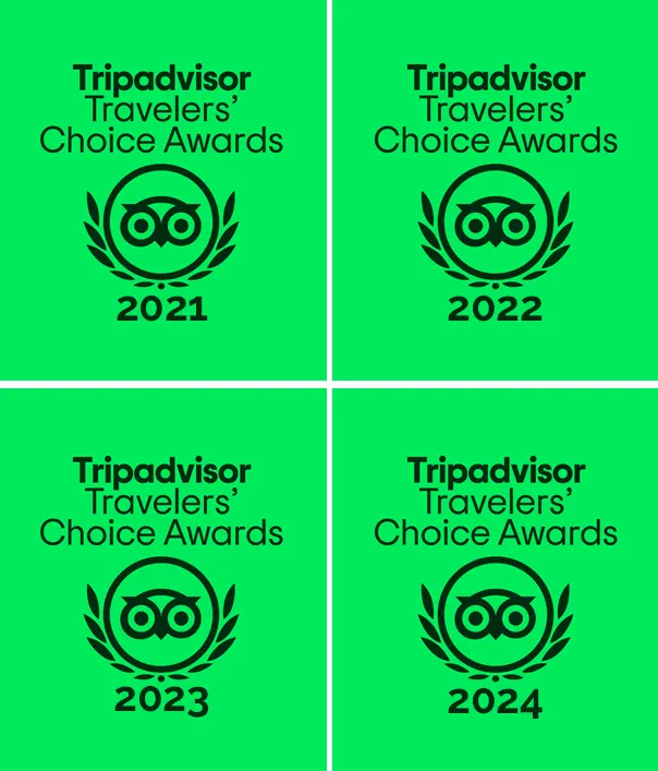 2021-2024 Travelers' Choice Award